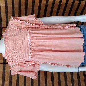 NWT!  Free People top ruffle